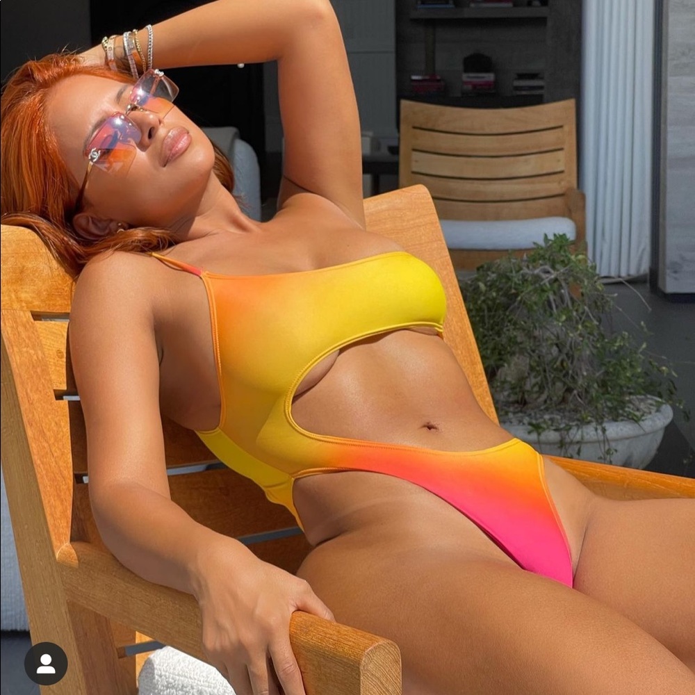Kylie Swim “cut it out” one piece